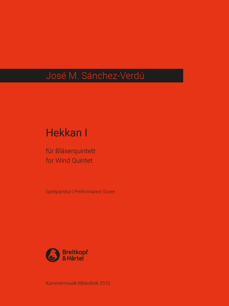 Hekkan I für Bläserquintett (2008)